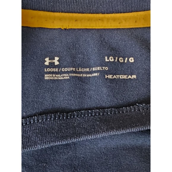 Under Armour Project Rock The Rock T-Shirt Mens L Blood Sweat Respect Gym Tee - Picture 5 of 8